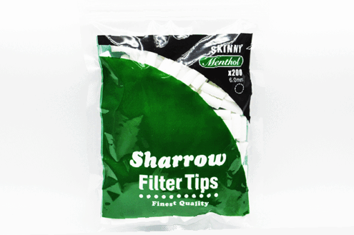 Sharrow Skinny 6mm短薄荷濾心200個