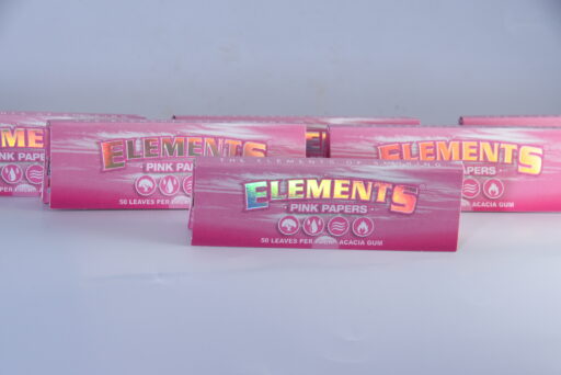 西班牙ELEMENTS 8公分粉紅色捲煙紙