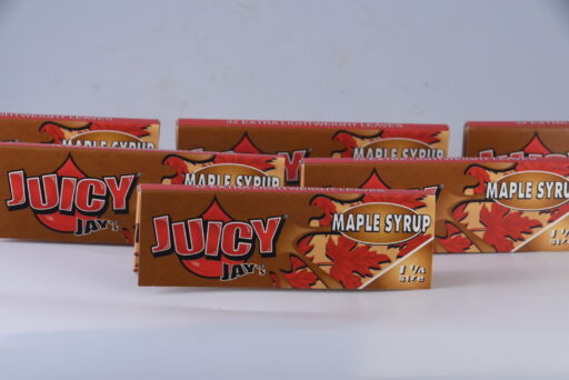 西班牙Juicy Jays楓糖味8公分果汁捲煙紙