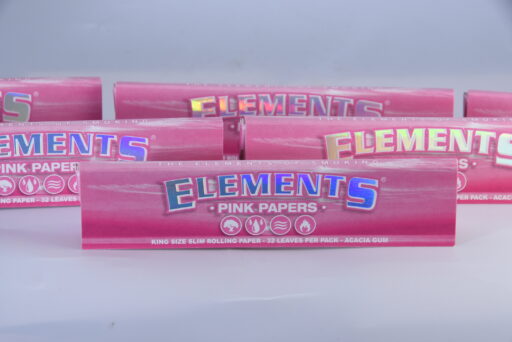 西班牙ELEMENTS 11公分薄的粉紅色捲煙紙