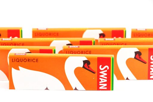 英國swan甘草捲煙紙原裝進口70mm專用紙
