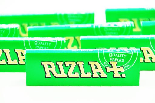RIZLA+綠色捲煙紙7cm