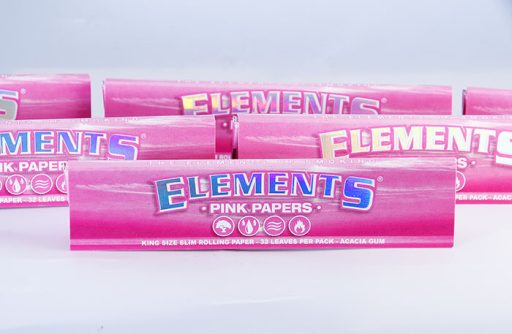 西班牙ELEMENTS 11公分薄的粉紅色捲煙紙