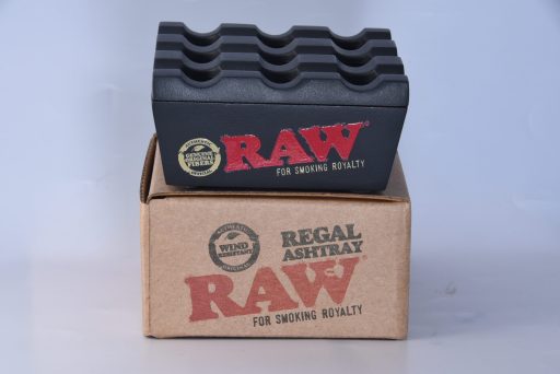 西班牙RAW Regal Ashtray 消光黑金屬防風菸灰缸