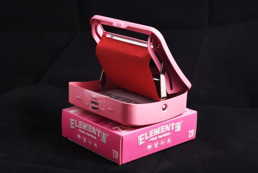 西班牙ELEMENTS 7公分粉紅色捲煙器