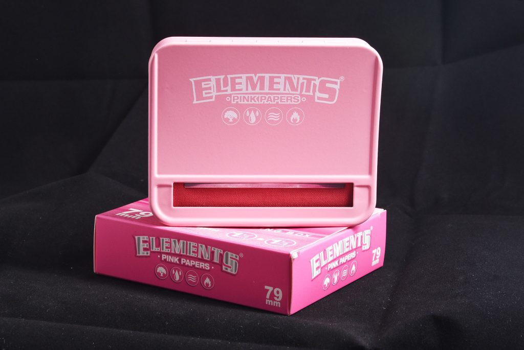 西班牙ELEMENTS 8公分粉紅色捲煙器：圖片 3